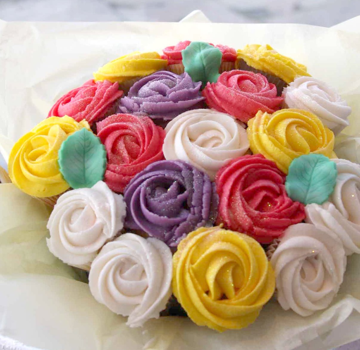 Mothers Day Cupcake Bouquet
